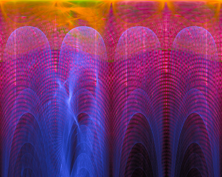 abstract digital fractal beautifulの写真素材