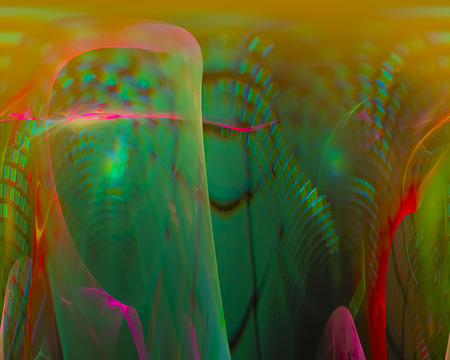 abstract digital fractal