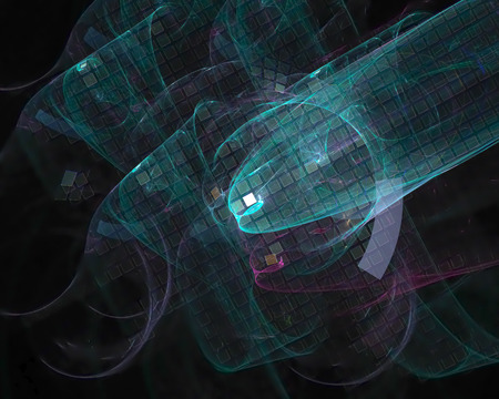 abstract digital fractal