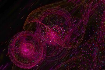 abstract digital fractal fantasy