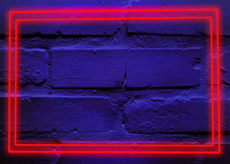 colored brick wall background close