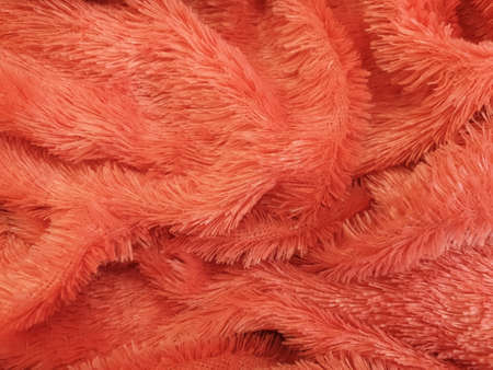 fluffy warm fabric beautiful backgroundの写真素材