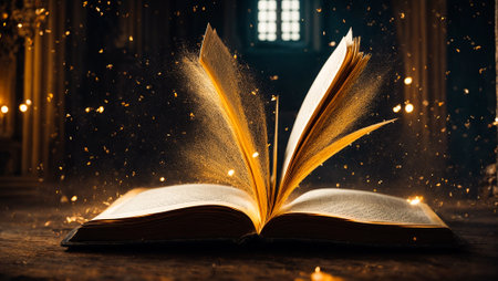 magical old bookの素材