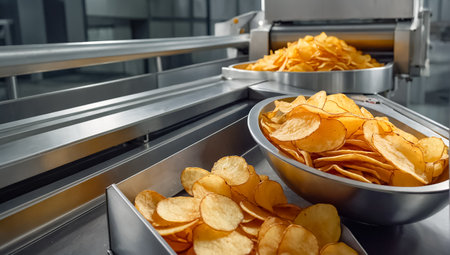 potato chips conveyor lineの素材