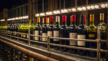 wine bottle conveyorの素材
