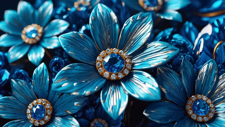 White paper flowers on pink background. Flat lay, top view.の素材