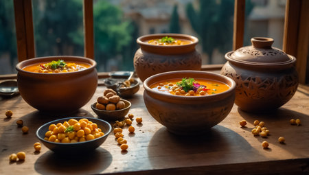 Piti soup, national cuisine of Azerbaijanの素材