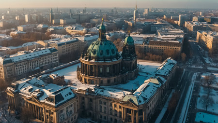 Amazing Berlin Germany Winterの素材