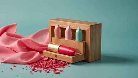 beautiful lipstick designの素材