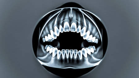 ray of jaw, teeth, dental bannerの素材