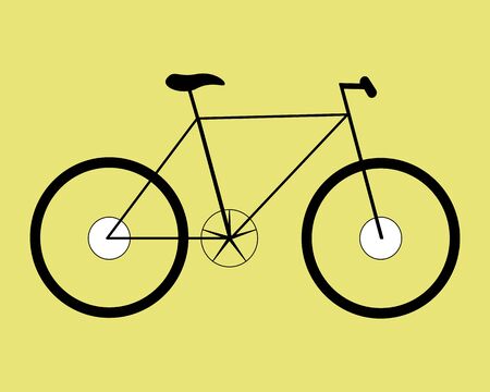 Bicycle illustration のイラスト素材