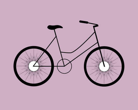 Bicycle illustration のイラスト素材