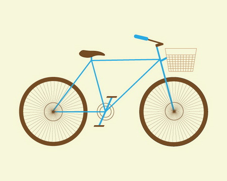 Vector bicycleのイラスト素材