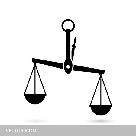 Libra vector iconのイラスト素材
