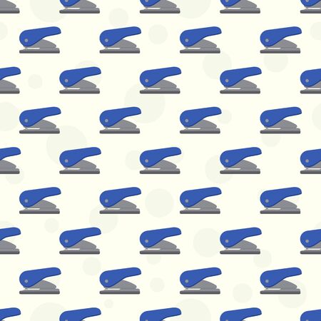 Punching hole vector backgroundのイラスト素材