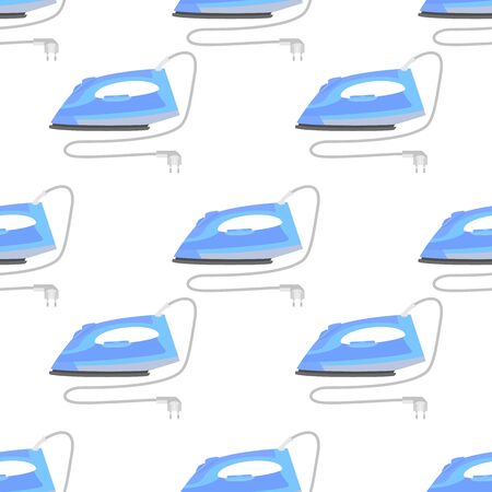 smoothing-iron patternのイラスト素材