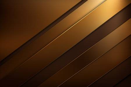 Simple shiny brown and gold backgroundの素材