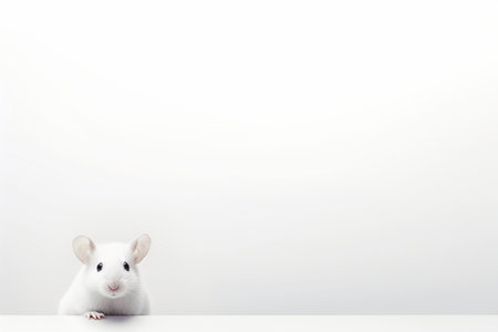 Simple white background, empty space for text and design, surface, stage, podium, mockupの素材