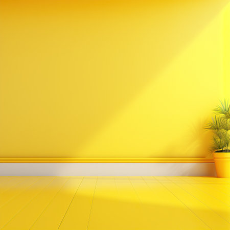 Simple yellow background for banner, poster, creative designの素材