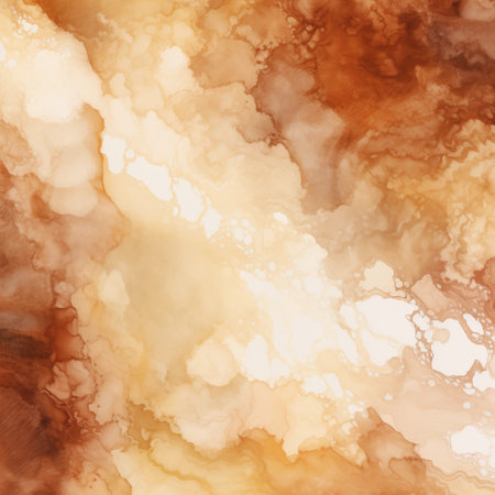 Natural marble texture in warm earth brown tones, creating a luxurious and organic background for sophisticated graphic design useの素材