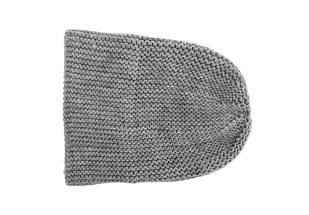 Gray winter hat.の写真素材