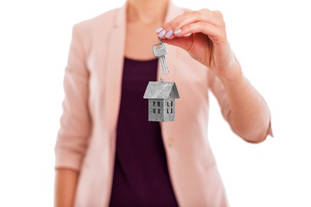 Keys to the house.の写真素材