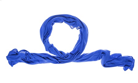 Light beautiful scarf.の写真素材