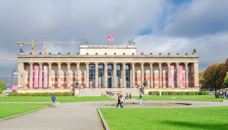 Altes Museum, Old Museum, in Berlin. Germanyのeditorial素材