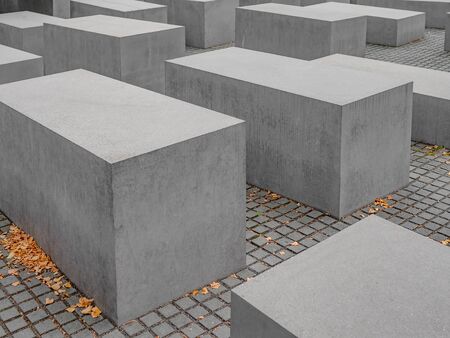 Holocaust memorial in Berlin, Germany.