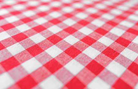 The texture of the fabric in a cage.の写真素材