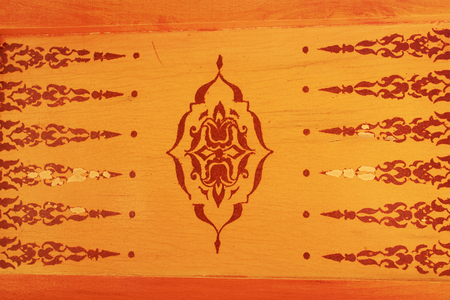ornament on a wooden Board