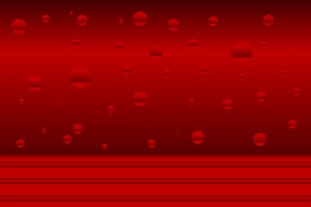 Red aRed abstract background. With red circles.bstract background. With red circles.のイラスト素材
