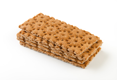 flavor sandwich biscuits on a white background. Health food.の写真素材