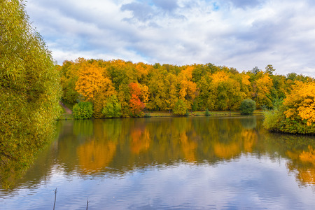 Autumn landscapeの写真素材