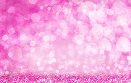 Valentines Day. Bright pink light Bokeh effect. Holiday Background.の写真素材