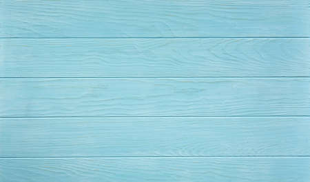 Blue wooden background. Top view. Wooden blank texture.の写真素材