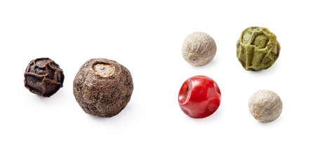 Two bay leaves isolated on white background. Macro.の写真素材