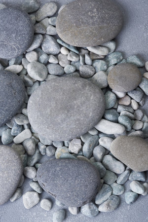 Stone massage. Stone background. SPAの写真素材