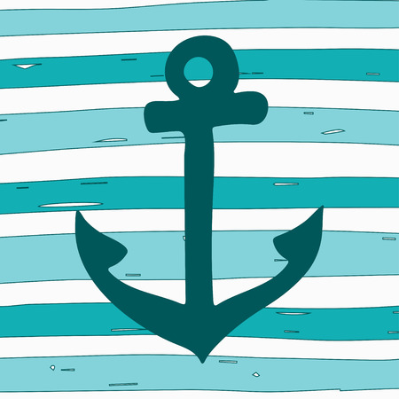 Summer abstract hand-drawn wave pattern. Background can be used for wallpaper, fills, surface texture, scrapbook, party decoration, t-shirt design, card, print, poster, invitation packagingのイラスト素材