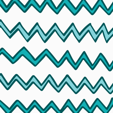 Summer abstract hand-drawn wave pattern. Background can be used for wallpaper, fills, surface texture, scrapbook, party decoration, t-shirt design, card, print, poster, invitation packagingのイラスト素材