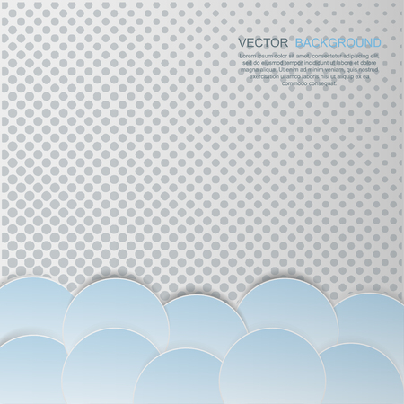 Abstract halftone dots background. Vector grunge pattern.のイラスト素材