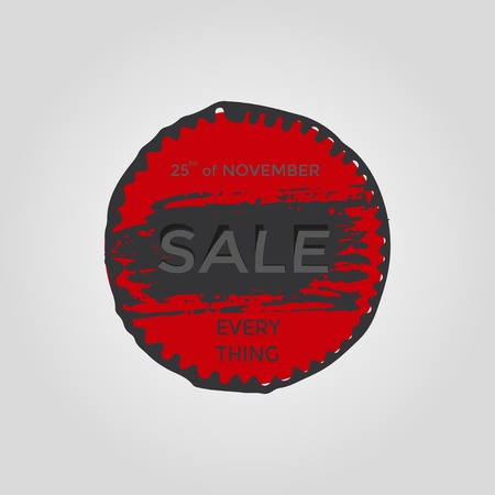 Black Friday sale banner for shops and web page, with discount. Elegant and modern advertising background template, marketing poster, shopping bags design.のイラスト素材