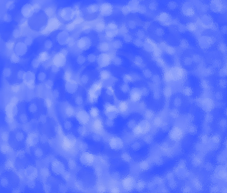 The background with a circular blue gradient has blue light circles.の写真素材