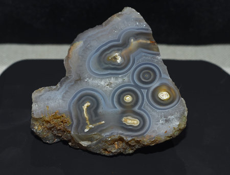 Agate mineral (Chalcedony variety). Found in Mongolia