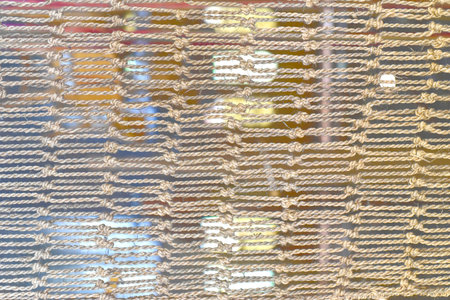 Many threads for weaving hammocks in vietnam