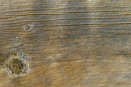 Old wooden plank with one ring Amish Countryの写真素材