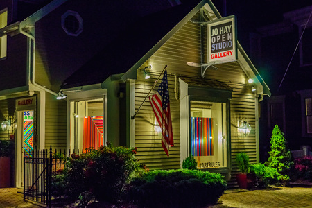 Provincetown Massachusetts August 2017 at the end of Cape Cod Provincetown has a large gay population of residents and tourists.のeditorial素材