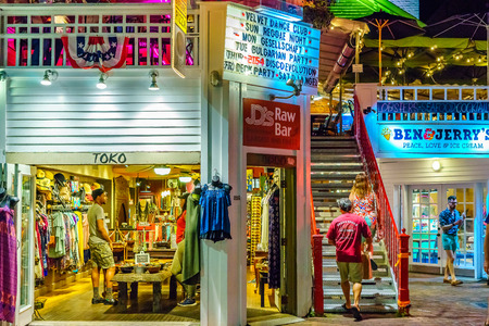 Provincetown Massachusetts August 2017 at the end of Cape Cod Provincetown has a large gay population of residents and tourists.のeditorial素材