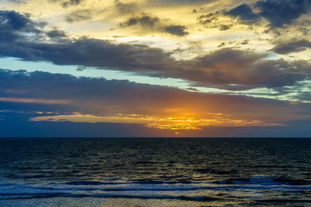 Virginia Beach Sunrise, Virginia Beach, Virginiaの写真素材