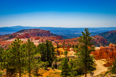 The Bryce Canyon National Park Utah United States.の写真素材